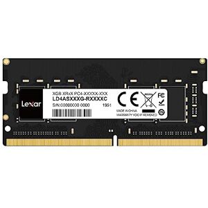 Lexar SODIMM DDR4 RAM 32GB, 3200 MHz DRAM, 260-pin DDR4 SODIMM Laptop Ram, Högpresterande SO-DIMM, PC Bärbar Datorminne LD4AS032G-B3200ASST, 32GB Single Lexar SODIMM DDR4 RAM 32GB, 3200 MHz DRAM, 260-pin DDR4 SODIMM Laptop Ram, Högpresterande SO-DIMM, PC Bärbar Datorminne LD4AS032G-B3200ASST, 32GB Single