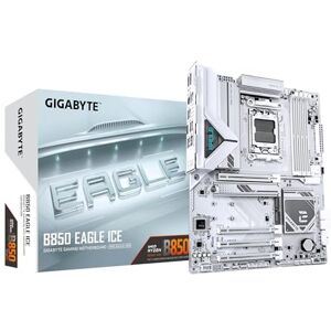 Gigabyte B850 EAGLE ICE moderkort – AMD Ryzen 9000-serien CPU:er, 8+2+2 faser digital VRM, upp till 8200MHz DDR5 (O.C), 1xPCIe 5.0 + 2xPCIe 4.0 M.2, 2,5 GbE LAN, USB 3.2 Gen 2 Gigabyte B850 EAGLE ICE moderkort – AMD Ryzen 9000-serien CPU:er, 8+2+2 faser digital VRM, upp till 8200MHz DDR5 (O.C), 1xPCIe 5.0 + 2xPCIe 4.0 M.2, 2,5 GbE LAN, USB 3.2 Gen 2
