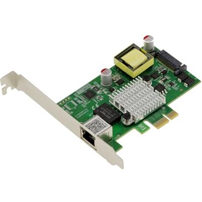 KALEA-INFORMATIQUE PCIe 2.5 Gigabit PoE Power Over Ethernet 10 100 1000 1G 2,5G effekt 30 W Intel I225-chipset KALEA-INFORMATIQUE PCIe 2.5 Gigabit PoE Power Over Ethernet 10 100 1000 1G 2,5G effekt 30 W Intel I225-chipset