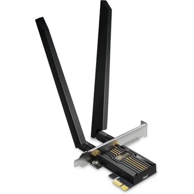 TP-Link Archer TBE552E PCIe BE9300Mbps WiFi 7 WiFi-kort, Bluetooth 5.4-kort, WPA3, MU-MIMO, OFDMA, fast PC WiFi-kort, stöder Windows 11 TP-Link Archer TBE552E PCIe BE9300Mbps WiFi 7 WiFi-kort, Bluetooth 5.4-kort, WPA3, MU-MIMO, OFDMA, fast PC WiFi-kort, stöder Windows 11