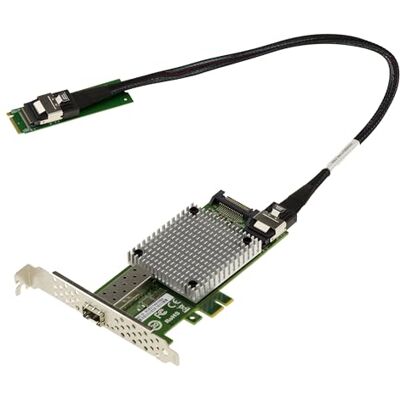 KALEA-INFORMATIQUE M2-kort 1 SFP+ 10G 10 Gigabit Ethernet-nätverksport för M.2 M Key-port, med Intel JL82599EN-chipset. SFF-8087 länk 40 cm. KALEA-INFORMATIQUE M2-kort 1 SFP+ 10G 10 Gigabit Ethernet-nätverksport för M.2 M Key-port, med Intel JL82599EN-chipset. SFF-8087 länk 40 cm.