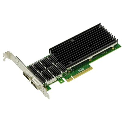 KALEA-INFORMATIQUE PCIe 3.0 x8 Reseau LAN 40G QSFP+ 2-portars Intel X710-chipset, kompatibel med avancerad virtualisering KALEA-INFORMATIQUE PCIe 3.0 x8 Reseau LAN 40G QSFP+ 2-portars Intel X710-chipset, kompatibel med avancerad virtualisering