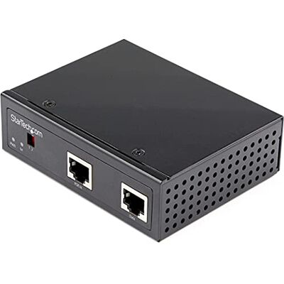 StarTech .com Industriell Gigabit PoE-delare – 90 W höghastighetseffekt över Ethernet PoE+++ splitter – 12 – 48 V DC splitter 802.3bt – LAN/RJ45 Ultra PoE till DC-adapter – -40C till +75C (POESLT1G48V) StarTech .com Industriell Gigabit PoE-delare – 90 W höghastighetseffekt över Ethernet PoE+++ splitter – 12 – 48 V DC splitter 802.3bt – LAN/RJ45 Ultra PoE till DC-adapter – -40C till +75C (POESLT1G48V)