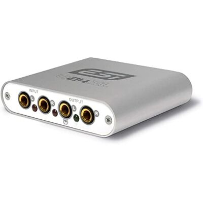 ESI U24 XL 24-bitars USB ljudkort för PC & Mac med S/PDIF I/O ESI U24 XL 24-bitars USB ljudkort för PC & Mac med S/PDIF I/O