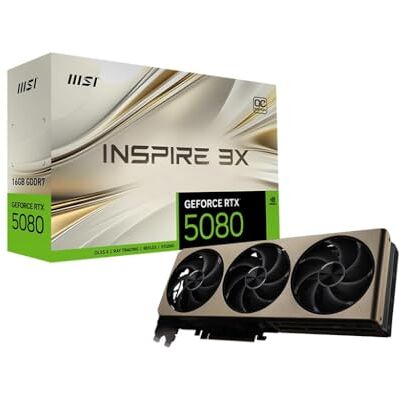 MSI GeForce RTX 5080 16G INSPIRE 3X OC MSI GeForce RTX 5080 16G INSPIRE 3X OC