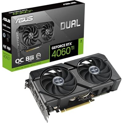 Asus - RTX 4060 Ti O8G Evo - 8GB - Grafikkort Asus - RTX 4060 Ti O8G Evo - 8GB - Grafikkort
