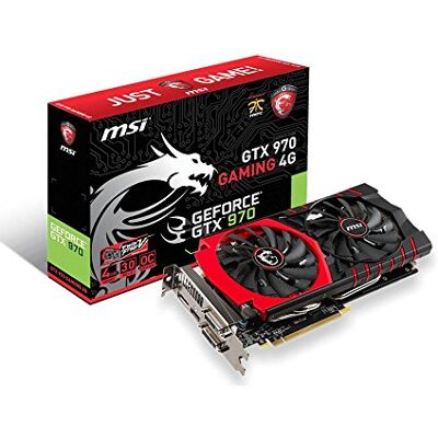 MSI GeForce GTX 970 Gaming 4G, 4 GB GDDR5 MSI GeForce GTX 970 Gaming 4G, 4 GB GDDR5