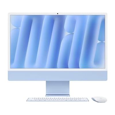 Apple iMac Allt-i-ett-stationär dator med M4-chip, 10-kärnig CPU och 10-kärnig GPU: 24 tum Retina-skärm, 24 GB enhetligt minne, 512 GB SSD-lagring, blå Apple iMac Allt-i-ett-stationär dator med M4-chip, 10-kärnig CPU och 10-kärnig GPU: 24 tum Retina-skärm, 24 GB enhetligt minne, 512 GB SSD-lagring, blå