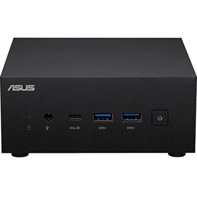 Asus PN53-BBR575HD Barebone Mini PC (AMD Ryzen 5 7535H-processor, integrerad Radeon-grafik, WiFi 6E, Bluetooth 5.2, med ljudchip, inget operativsystem, DisplayPort 1.4) svart Asus PN53-BBR575HD Barebone Mini PC (AMD Ryzen 5 7535H-processor, integrerad Radeon-grafik, WiFi 6E, Bluetooth 5.2, med ljudchip, inget operativsystem, DisplayPort 1.4) svart