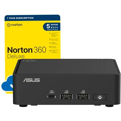 Asus NUC 15 Pro Slim Kit RNUC15CRKU50002 (Intel Core i5 Ultra processor, Arc Graphik, WiFi 7, Bluetooth 5.4, utan operativsystem, med EU-strömkabel) Asus NUC 15 Pro Slim Kit RNUC15CRKU50002 (Intel Core i5 Ultra processor, Arc Graphik, WiFi 7, Bluetooth 5.4, utan operativsystem, med EU-strömkabel)