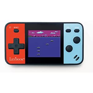 Lexibook , Cyber Arcade Pocket, Bärbar handhållen spelkonsol, 150 spel, 1,8” färg-LCD-skärm, spelleksak för barn, blå/röd, JL1895 Lexibook , Cyber Arcade Pocket, Bärbar handhållen spelkonsol, 150 spel, 1,8” färg-LCD-skärm, spelleksak för barn, blå/röd, JL1895