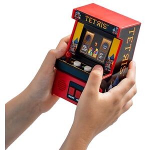 ARCADE CLASSICS Tetris, klassiskt retro arkadspel med ny TFT-färgskärm, autentisk miniatyr replika, perfekt för alla åldrar, enkelt spel ARCADE CLASSICS Tetris, klassiskt retro arkadspel med ny TFT-färgskärm, autentisk miniatyr replika, perfekt för alla åldrar, enkelt spel
