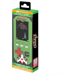 My Arcade Galaga pixelspelare: Officiellt licensierad Galaga-videospel, bärbar nyckelringarkad, spel för barn och vuxna My Arcade Galaga pixelspelare: Officiellt licensierad Galaga-videospel, bärbar nyckelringarkad, spel för barn och vuxna