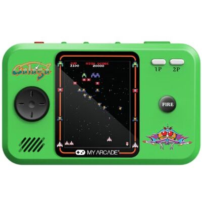 My Arcade Pocket Player Galaga DGUNL-4199 Controller, Grön, En Storlek My Arcade Pocket Player Galaga DGUNL-4199 Controller, Grön, En Storlek