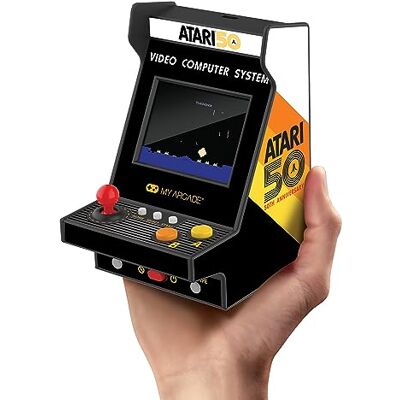 My Arcade Atari Nano Player Pro bärbar retro arkad 75 spel My Arcade Atari Nano Player Pro bärbar retro arkad 75 spel