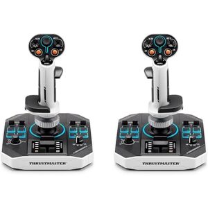 Thrustmaster Sol-R 2 HOSAS Space Sim Duo – HOSAS-utrustning för att utforska och strida i rymden på PC. Thrustmaster Sol-R 2 HOSAS Space Sim Duo – HOSAS-utrustning för att utforska och strida i rymden på PC.