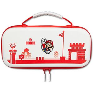 PowerA Protection Case for Nintendo Switch OLED Model, Nintendo Switch or Nintendo Switch Lite Mario Red/White