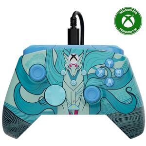 Turtle Beach Rematch Advanced Wired Gaming Controller for Xbox & PC – Powered Glow, Remappable Buttons, Hall-Effect Hair Triggers, 8ft Cable, Officially Licensed by Xbox – Blue Kitsune Turtle Beach Rematch Advanced Wired Gaming Controller for Xbox & PC – Powered Glow, Remappable Buttons, Hall-Effect Hair Triggers, 8ft Cable, Officially Licensed by Xbox – Blue Kitsune