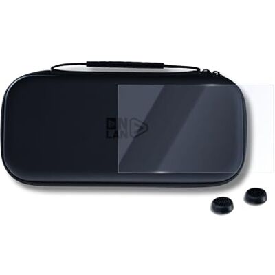 Onlan S2-P Starter Pack bärväska Nintendo Switch 2 stötsäkert fodral 10 kortplatser spelpatron skärmskydd för Nintendo Switch 2 skärm av härdat glas tumfästen Onlan S2-P Starter Pack bärväska Nintendo Switch 2 stötsäkert fodral 10 kortplatser spelpatron skärmskydd för Nintendo Switch 2 skärm av härdat glas tumfästen