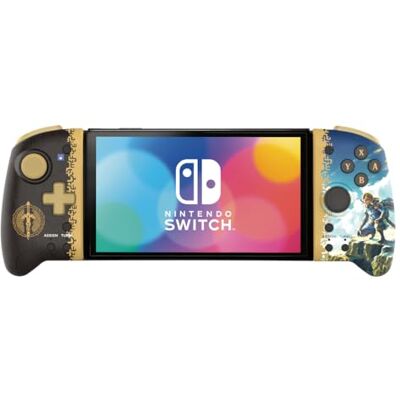 HORI Split Pad Pro (The Legend of Zelda™: Tears of the Kingdom Edition) Ergonomisk Styrenhet för Handhållet Läge för Nintendo Switch Officiellt Licensierad HORI Split Pad Pro (The Legend of Zelda™: Tears of the Kingdom Edition) Ergonomisk Styrenhet för Handhållet Läge för Nintendo Switch Officiellt Licensierad