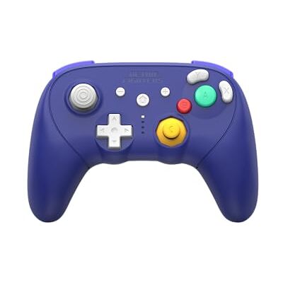 Nintendo Retro Fighters BattlerGC Pro Series GameCube Controller Switch/PC/GameCube Purple Nintendo Retro Fighters BattlerGC Pro Series GameCube Controller Switch/PC/GameCube Purple