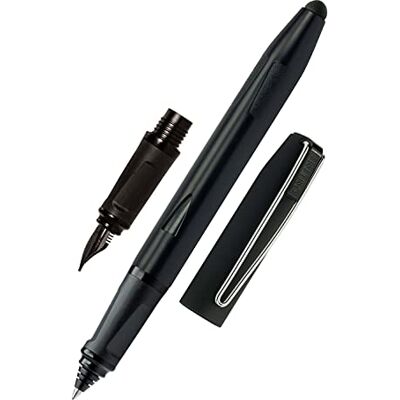 Online reservoarpenna & Rollerball-set Switch Plus I Present Skrivset för skolan I Ergonomisk multifunktionspenna med pekpenna spets I reservoarpenna svart för standardpatroner I 2-i-1 set mors dag Online reservoarpenna & Rollerball-set Switch Plus I Present Skrivset för skolan I Ergonomisk multifunktionspenna med pekpenna spets I reservoarpenna svart för standardpatroner I 2-i-1 set mors dag