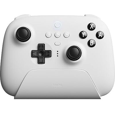 8BitDo Ultimate Bluetooth & 2.4g Controller with Charging Dock for Switch and Windows White 8BitDo Ultimate Bluetooth & 2.4g Controller with Charging Dock for Switch and Windows White