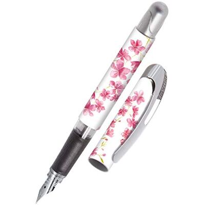 Online bläckpatron College Cherry Blossom, bläckfyllmedel för högerhänta, ergonomiskt handtag, högkvalitativ iridium fjäder medium, standardbläckpatroner, inkl. kombipatron 1 styck (1-pack) Online bläckpatron College Cherry Blossom, bläckfyllmedel för högerhänta, ergonomiskt handtag, högkvalitativ iridium fjäder medium, standardbläckpatroner, inkl. kombipatron 1 styck (1-pack)