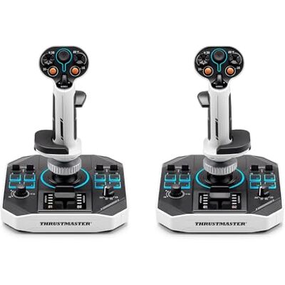 Thrustmaster Sol-R 2 HOSAS Space Sim Duo – HOSAS-utrustning för att utforska och strida i rymden på PC. Thrustmaster Sol-R 2 HOSAS Space Sim Duo – HOSAS-utrustning för att utforska och strida i rymden på PC.