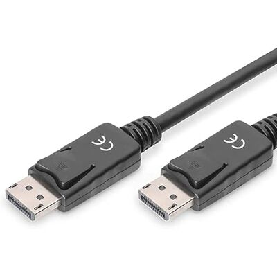 Levitantes DisplayPort Digitus anslutningskabel svart, skärmad anslutningskabel 2 meter, ultra HD 4K Levitantes DisplayPort Digitus anslutningskabel svart, skärmad anslutningskabel 2 meter, ultra HD 4K
