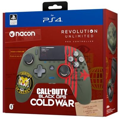 Nacon Unbekannt Revolution Unlimited PRO Controller OFFIZIAL PS4 COD Nacon Unbekannt Revolution Unlimited PRO Controller OFFIZIAL PS4 COD