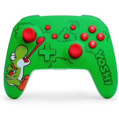 PowerA trådlös handkontroll för Nintendo Switch Hungriga Yoshi PowerA trådlös handkontroll för Nintendo Switch Hungriga Yoshi