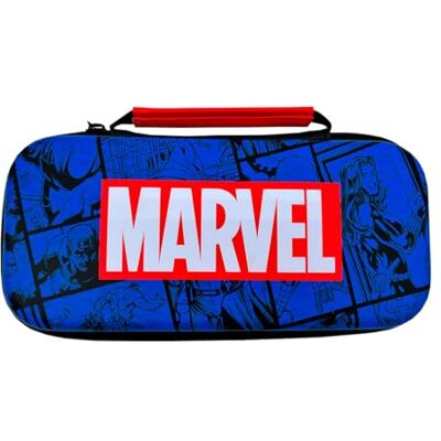 WONDEE Marvel Avengers komisk stil Nintendo Switch, OLED Switch och Lite fodral med internt skärmskydd och 10 spel att spara – Switchfodral / fodral Marvel, officiell marknadsföring WONDEE Marvel Avengers komisk stil Nintendo Switch, OLED Switch och Lite fodral med internt skärmskydd och 10 spel att spara – Switchfodral / fodral Marvel, officiell marknadsföring