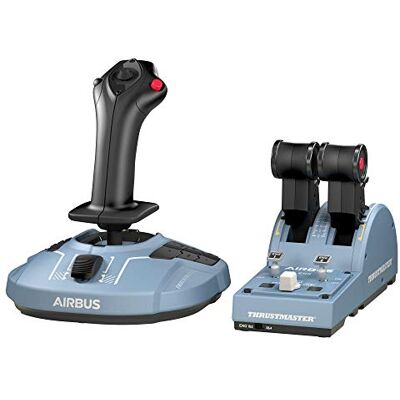Thrustmaster TCA Officer Pack Airbus Edition Ergonomiska replikor av Airbus Kompatibel med PC. Thrustmaster TCA Officer Pack Airbus Edition Ergonomiska replikor av Airbus Kompatibel med PC.