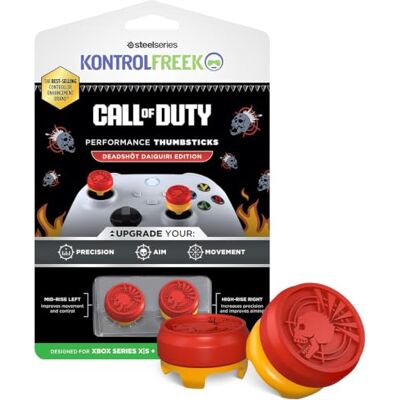 KontrolFreek Call of Duty® Deadshot Daiquiri för Xbox – Performance Thumbsticks – samlarutgåva – artikel i spelet – CoD DeadShot Standard XBX Kit KontrolFreek Call of Duty® Deadshot Daiquiri för Xbox – Performance Thumbsticks – samlarutgåva – artikel i spelet – CoD DeadShot Standard XBX Kit