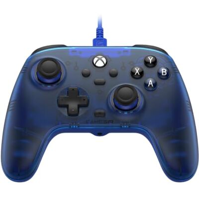 GameSir T7 Wired Controller för Xbox Series X S, Xbox One och Windows 10/11, Plug and Play gamepad med halleffekt Joysticks/Hall Trigger, 3,5 mm ljuduttag – blå GameSir T7 Wired Controller för Xbox Series X S, Xbox One och Windows 10/11, Plug and Play gamepad med halleffekt Joysticks/Hall Trigger, 3,5 mm ljuduttag – blå