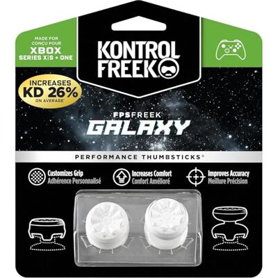 KontrolFreek SteelSeries FPS Freek Galaxy, XBX/XB1 (4 prong) vit KontrolFreek SteelSeries FPS Freek Galaxy, XBX/XB1 (4 prong) vit
