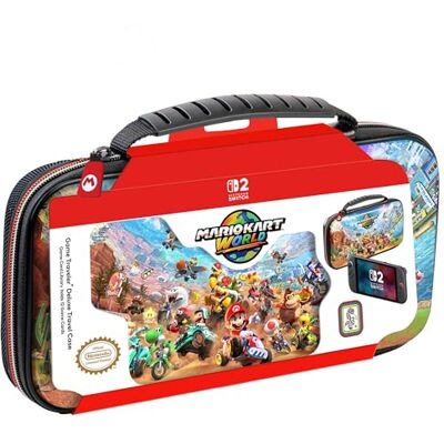RDS Industries, Inc R.D.S. INDUSTRIES, INC. – Game Traveler® Deluxe Licensed Travel Case Designed for Nintendo Switch™, 2™, OLED™, Mario Kart World (NS212MKW) RDS Industries, Inc R.D.S. INDUSTRIES, INC. – Game Traveler® Deluxe Licensed Travel Case Designed for Nintendo Switch™, 2™, OLED™, Mario Kart World (NS212MKW)