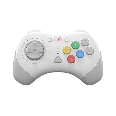 Retro Fighters D6 Dreamcast Wireless Controller for Switch/PC/Dreamcast, White Retro Fighters D6 Dreamcast Wireless Controller for Switch/PC/Dreamcast, White
