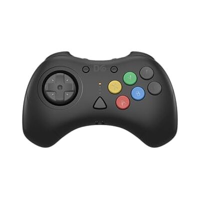 Retro Fighters D6 Dreamcast Wireless Controller for Switch/PC/Dreamcast, Black Retro Fighters D6 Dreamcast Wireless Controller for Switch/PC/Dreamcast, Black