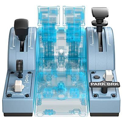 Thrustmaster TCA Quadrant Airbus Edition: Ergonomisk replika av Airbus gasreglagekvadrant PC Thrustmaster TCA Quadrant Airbus Edition: Ergonomisk replika av Airbus gasreglagekvadrant PC