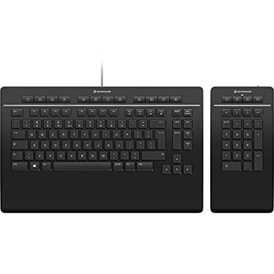 3Dconnexion Keyboard Pro med Numpad, US International (QWERTY) 3Dconnexion Keyboard Pro med Numpad, US International (QWERTY)