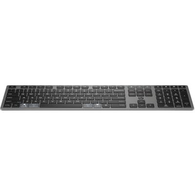 HP 720 trådlöst uppladdningsbart ultratunt tangentbord, dubbelt läge (USB typ A och Bluetooth), multienhet, 22 programmerbara knappar, kompatibel med Windows 10/11, macOS och ChromeOS, svart HP 720 trådlöst uppladdningsbart ultratunt tangentbord, dubbelt läge (USB typ A och Bluetooth), multienhet, 22 programmerbara knappar, kompatibel med Windows 10/11, macOS och ChromeOS, svart
