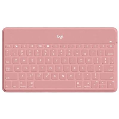 Logitech Keys-To-Go Trådlöst Bluetooth-tangentbord för iPhone, iPad, Apple TV, QWERTY-layout Italienska, Rosa Logitech Keys-To-Go Trådlöst Bluetooth-tangentbord för iPhone, iPad, Apple TV, QWERTY-layout Italienska, Rosa