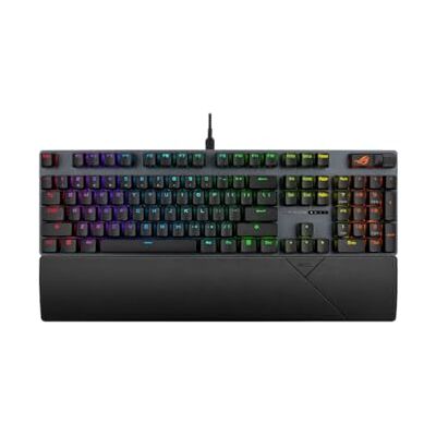 Asus ROG Strix Scope II X mekaniskt gaming-tangentbord, ROG NX V2 Hot Swappable-brytare, ljudabsorberande skum, ABS-tangenter, multifunktionskontroller, tre lutningsvinklar, AZERTY Asus ROG Strix Scope II X mekaniskt gaming-tangentbord, ROG NX V2 Hot Swappable-brytare, ljudabsorberande skum, ABS-tangenter, multifunktionskontroller, tre lutningsvinklar, AZERTY