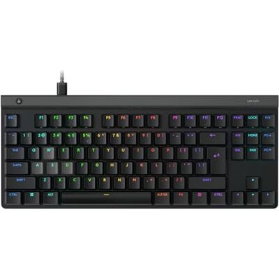 Logitech 515 RAPID TKL trådbundet speltangentbord med låg profil, fullt anpassningsbart PC-speltangentbord med analoga lågprofilbrytare, snabb utlösare, ultratunn för USB-A-port Logitech 515 RAPID TKL trådbundet speltangentbord med låg profil, fullt anpassningsbart PC-speltangentbord med analoga lågprofilbrytare, snabb utlösare, ultratunn för USB-A-port
