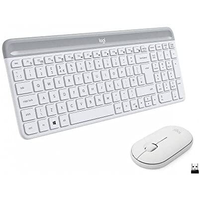 Logitech MK470 Slim Trådlöst tangentbord & Mus Combo ESP QWERTY Logitech MK470 Slim Trådlöst tangentbord & Mus Combo ESP QWERTY