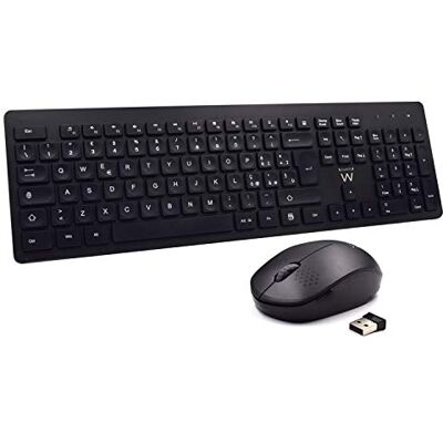 Ewent Trådlös musmatta, italiensk layout QWERTY Ewent Trådlös musmatta, italiensk layout QWERTY