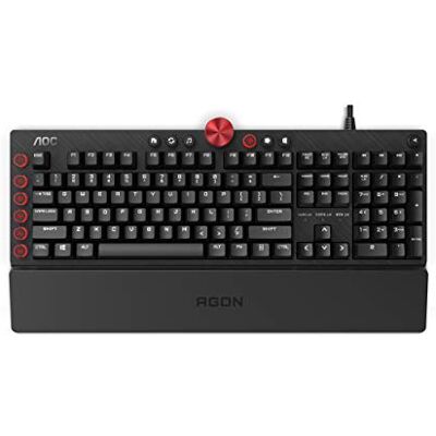AOC AGON AKG700 speltangentbord – spansk layout – Cherry MX Red Switches – Anti-Ghosting – G-Tools-programvara – N-Key-Rollover AOC AGON AKG700 speltangentbord – spansk layout – Cherry MX Red Switches – Anti-Ghosting – G-Tools-programvara – N-Key-Rollover