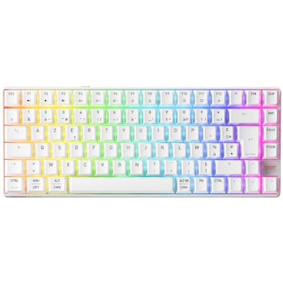 Xtrfy Cherry K33 Compact trådlös, 75% trådlöst Mem-chanical speltangentbord, flera enheter, RGB-bakgrundsbelysning, damm- och stänksäker, FR-layout (AZERTY), vit Xtrfy Cherry K33 Compact trådlös, 75% trådlöst Mem-chanical speltangentbord, flera enheter, RGB-bakgrundsbelysning, damm- och stänksäker, FR-layout (AZERTY), vit